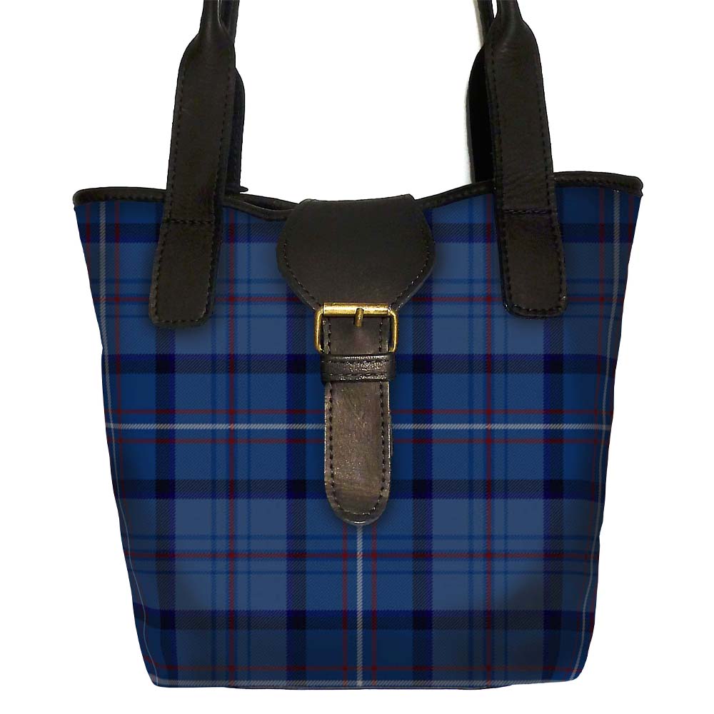 Handbag, Purse, Hirta Bucket Bag, RAF Tartan